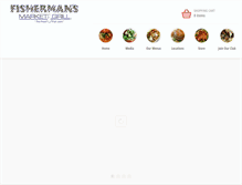 Tablet Screenshot of fishermans.com